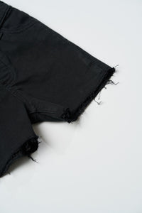 Boys Denim Short - Black Wash