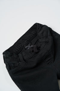 Boys Denim Short - Black Wash
