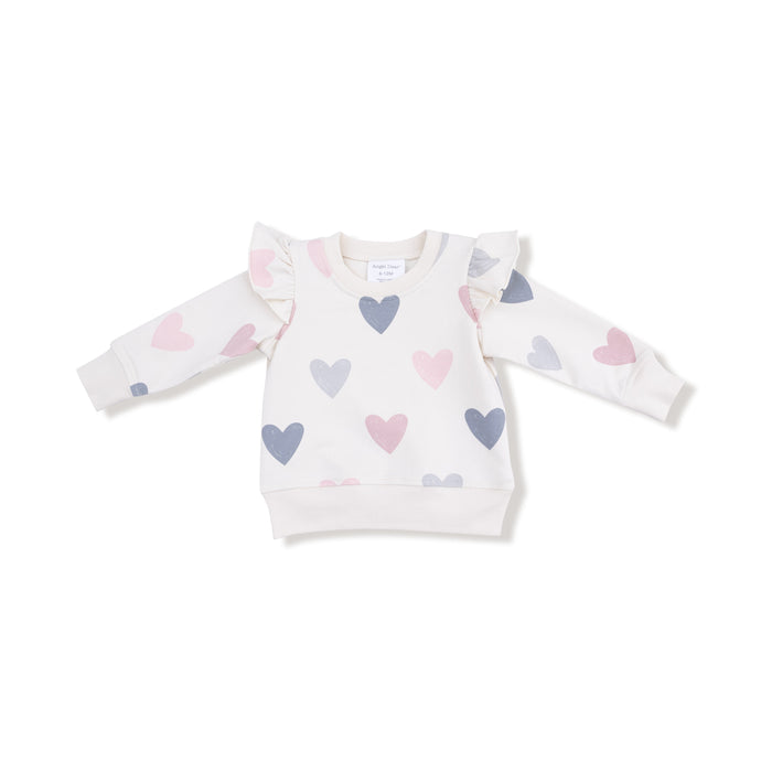 Ruffle Sweatshirt