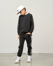Load image into Gallery viewer, Side Checkered Jogger - Black