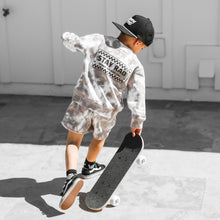 Load image into Gallery viewer, STAY RAD TIE-DYE CREWNECK // TAUPE