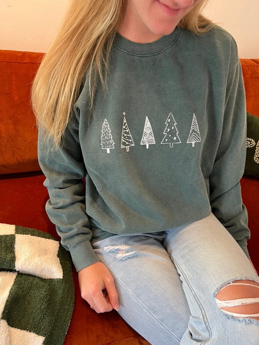 Christmas Tree Doodle (Tee, Long or Crew)