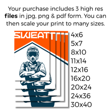 Load image into Gallery viewer, Dirt Bike Dreams Wall Prints - Digital Download