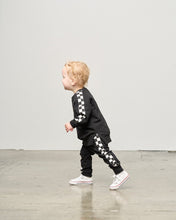 Load image into Gallery viewer, Side Checkered Jogger - Black