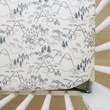 Load image into Gallery viewer, Summit Muslin Crib Sheet