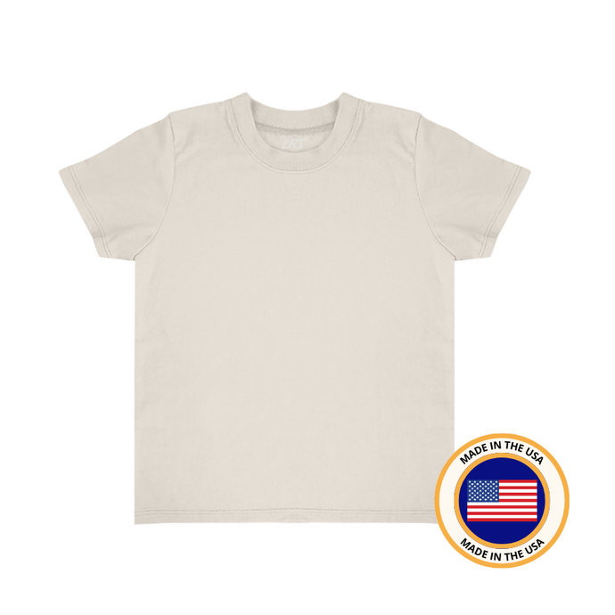 RAD ORGANICS COTTON TEE - CREAM