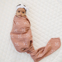Load image into Gallery viewer, Just Peachy Muslin Swaddle Blanket