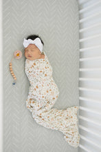 Load image into Gallery viewer, Meadow Floral Muslin Swaddle Blanket