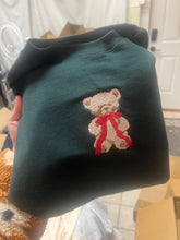 Load image into Gallery viewer, Teddy Bear Embroidered Sweatshirt