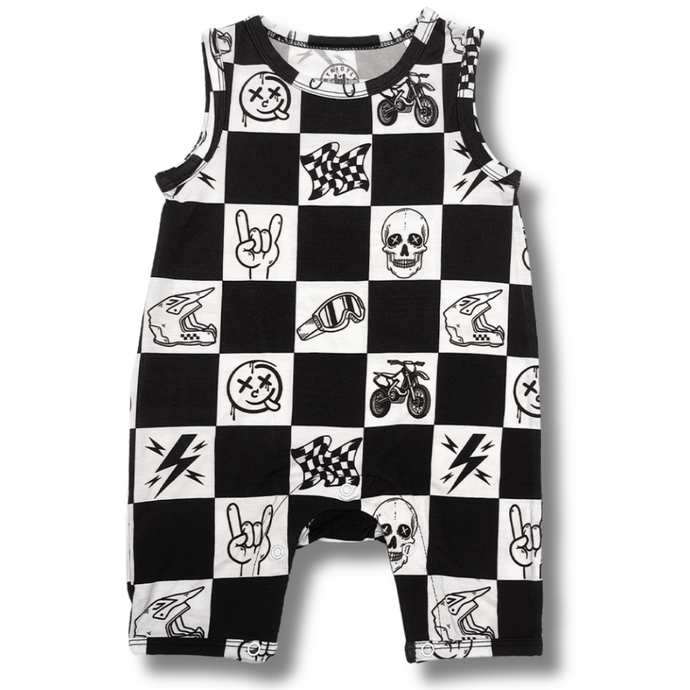 Dirt Dash Romper
