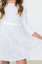 Load image into Gallery viewer, Disco Sequin Twirl Skirt
