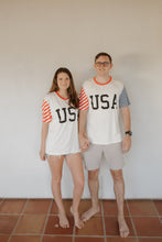 Load image into Gallery viewer, Adult Bamboo T-Shirt | Stars &amp; Stripes