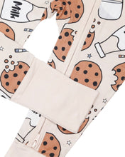Load image into Gallery viewer, Bamboo Zip Romper | Milk &amp; Cookies