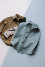 Load image into Gallery viewer, Kids Waffle Shacket | Heather Gray