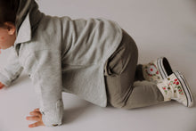 Load image into Gallery viewer, Kids Waffle Shacket | Heather Gray