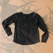 Load image into Gallery viewer, V-Neck Signature Long Sleeve | Charcoal