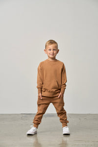 Pocket Pullover - Chestnut