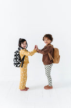 Load image into Gallery viewer, The Aspen Mini Backpack- Sherpa Black and White Check