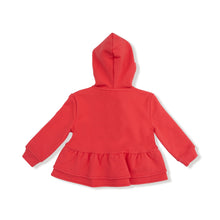 Load image into Gallery viewer, Zip Peplum Hoodie