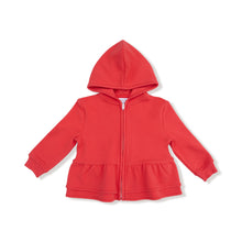 Load image into Gallery viewer, Zip Peplum Hoodie