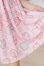 Load image into Gallery viewer, Easter Egg Hunt Flutter Sleeve Twirl Dress