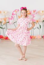 Load image into Gallery viewer, Bow Beauty S/S Pocket Twirl Dress