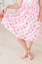 Load image into Gallery viewer, Bow Beauty S/S Pocket Twirl Dress