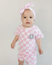 Load image into Gallery viewer, Checkered Shorts Set | Pink