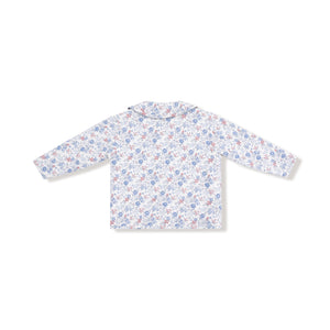 Quilted Jacket with Peter Pan Collar