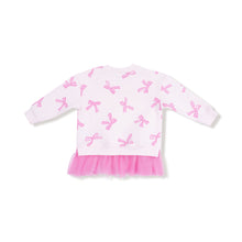 Load image into Gallery viewer, Sweatshirt with Tulle Ruffle and Ribbed Legging
