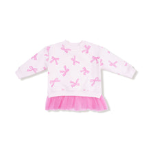 Load image into Gallery viewer, Sweatshirt with Tulle Ruffle and Ribbed Legging