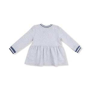 French Terry Dress with Game Day Patch