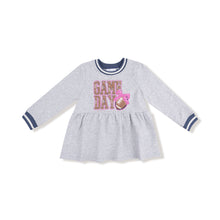 Load image into Gallery viewer, French Terry Dress with Game Day Patch