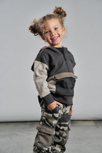 Block Pocket Hoodie