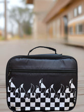 Load image into Gallery viewer, Checker Flames Lunch Box