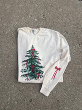 Load image into Gallery viewer, Bow Sleeve Tree Long Sleeve