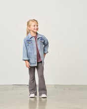 Load image into Gallery viewer, Ribbed Flare Pant - Graphite