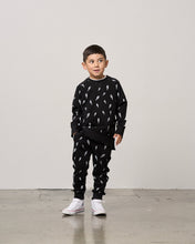 Load image into Gallery viewer, Lightning Bolt Jogger - Black