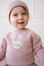 Load image into Gallery viewer, Bunny Sweater - powder pink