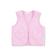 Load image into Gallery viewer, Quilted Vest with Heart Pocket
