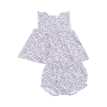 Load image into Gallery viewer, Ruffle Top &amp; Bloomer - Forget Me Not Floral