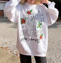 Load image into Gallery viewer, Indianapolis 500 Racing Into the Holidays Sweatshirt