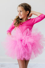 Load image into Gallery viewer, Hot Pink 3/4 Tutu Leotard