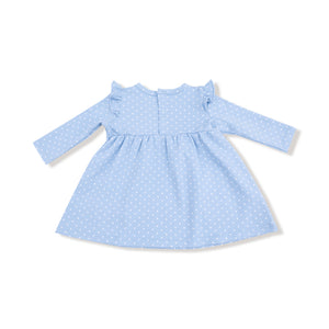 Duck Family Long Sleeve Dress with Diaper Cover