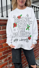 Load image into Gallery viewer, Indianapolis 500 Racing Into the Holidays Sweatshirt