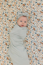 Load image into Gallery viewer, Sage Bamboo Stretch Swaddle
