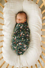 Load image into Gallery viewer, Green Nutcracker Stretch Swaddle