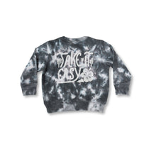 Load image into Gallery viewer, TAKE IT EASY TIE-DYE CREWNECK // CHARCOAL