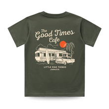 Load image into Gallery viewer, THE GOOD TIMES CAFE TEE - OLIVE