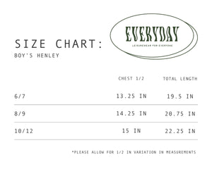 Everyday Boy's Henley